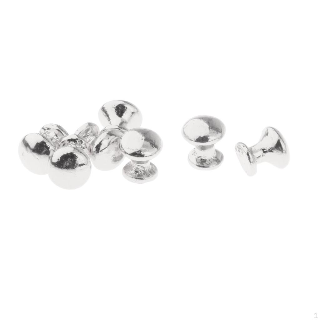 1:12 Scale Dollhouse Door Knobs Miniature Pull Handle Children's Simulation Toy Simple Playset
