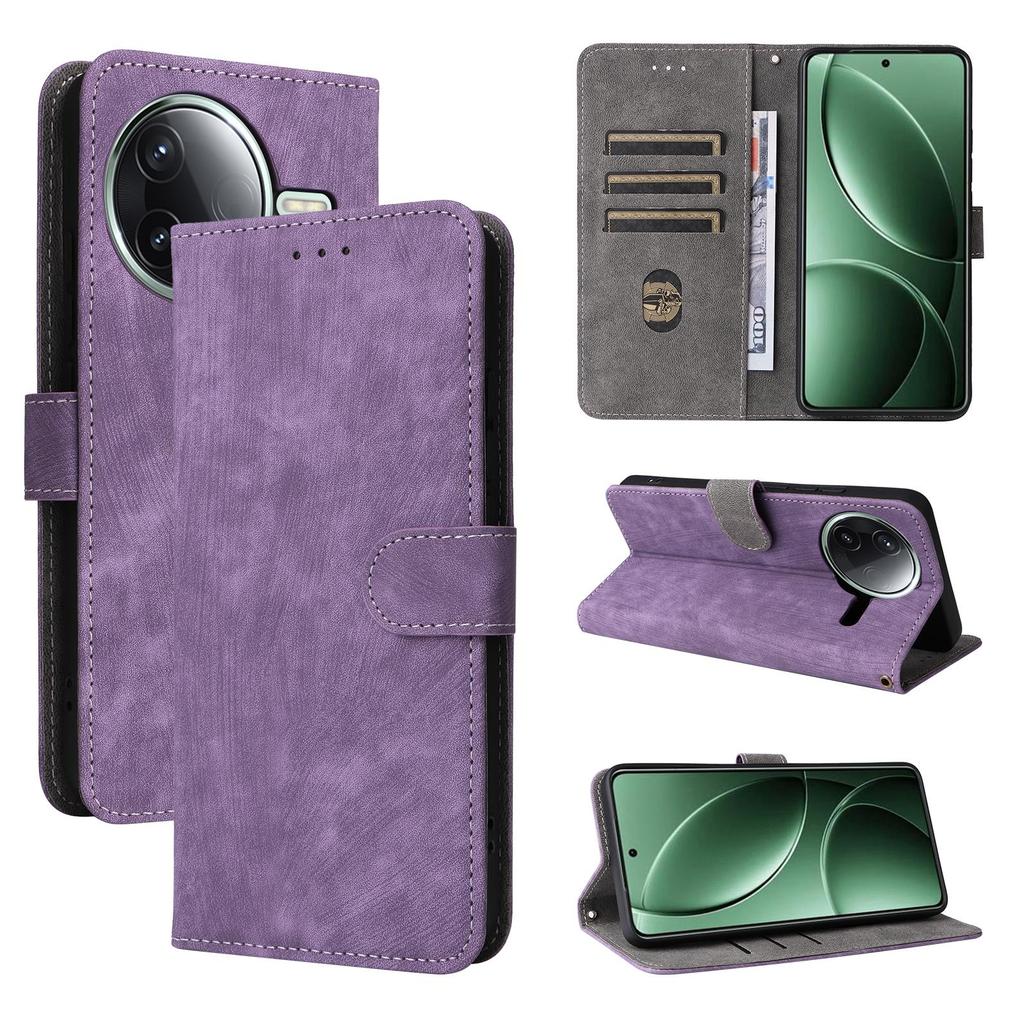 Flip Cover for Xiaomi Poco F7 Ultra PU Leather Full-Body Protection [RFID Blocking] Phone Case