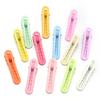 30pcs 5cm Candy Color Hair Clips Metal Hollow Wave Hairpin For Women Girls DIY Bangs Side Clip Makeup Hair Styling Accessories