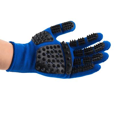 Pet Dog and Cat Grooming, Bathing, Massage Comb Gloves To Remove Floating Hair, Dog and Cat Hair Removal, Combing, Massage and Bathing Artifact