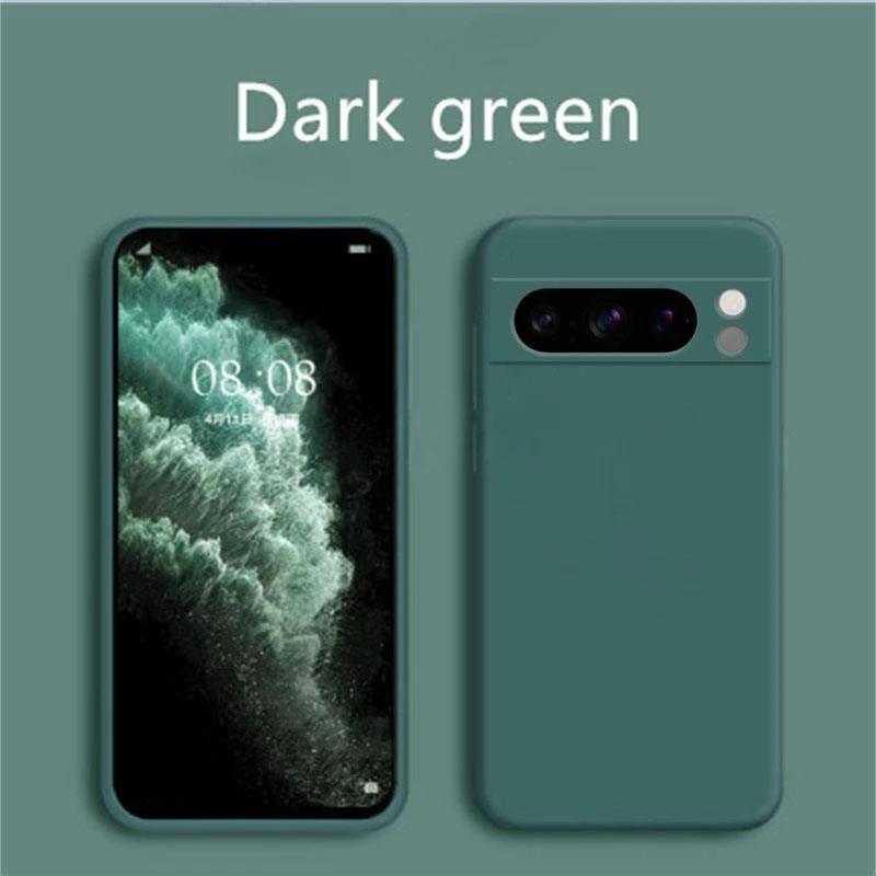 

Ultra Thin Simple Liquid Silicone Skin Touch Case For Google Pixel 10 9 Pro XL 8 7 A Pro Full-pack Shockproof Soft Protect Cover For Pixel 10 Pro