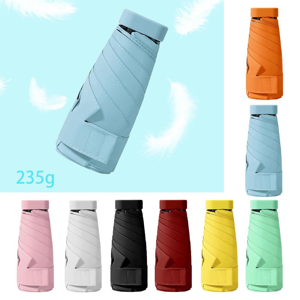 Travel Umbrella Rain Umbrellas Portable Windproof Waterproof Sun Protection