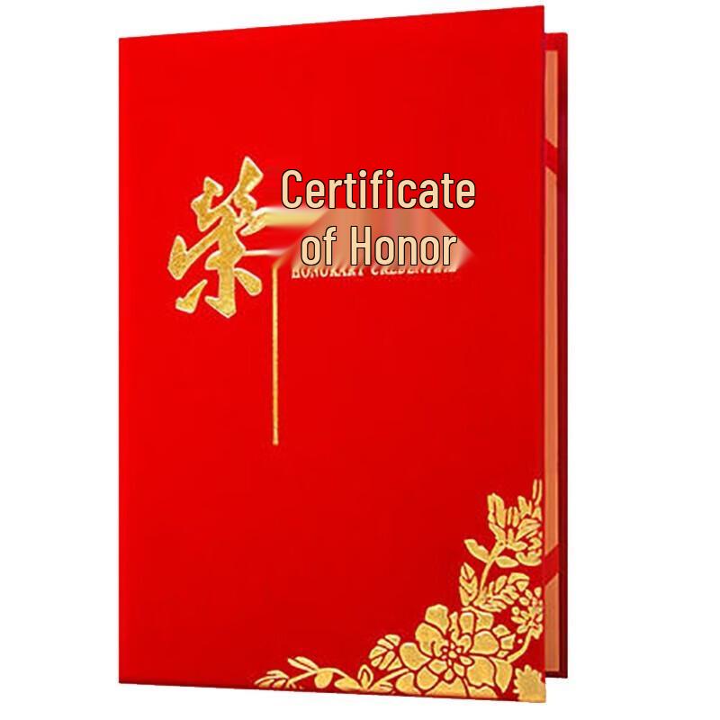 Homeglen Red Velvet Award Certificates, 10-Pack