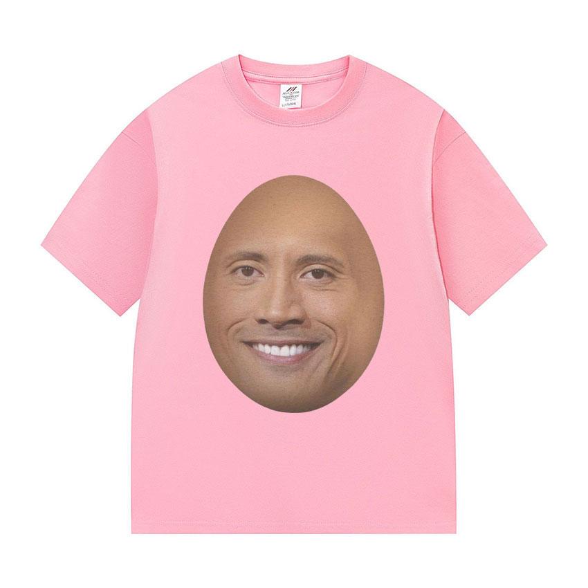 Lustige Dwayne Johnson Schauspieler Meme T-Shirts Unisex O-Ausschnitt Mode Kurzarm T-Shirt Unisex Lässig Baumwolle Hohe Qualität T-Shirt Oberteile