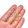 G23 Titanium Piercing 16G/18G 8/10/12mm Nose Ring D Shape Segment Ring Clicke Cartilage Tragus Helix Lip Piercing Body Jewelry