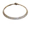 Bling Luxury 2024 Diamond Clavicle Necklace - High-End Layered Choker for Influencers