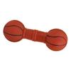 Pet Toys: Rubber-coated Sound-producing Basketball, Barbell, Chew-resistant Teething Ball-shaped Barbell, Dog Toy.
