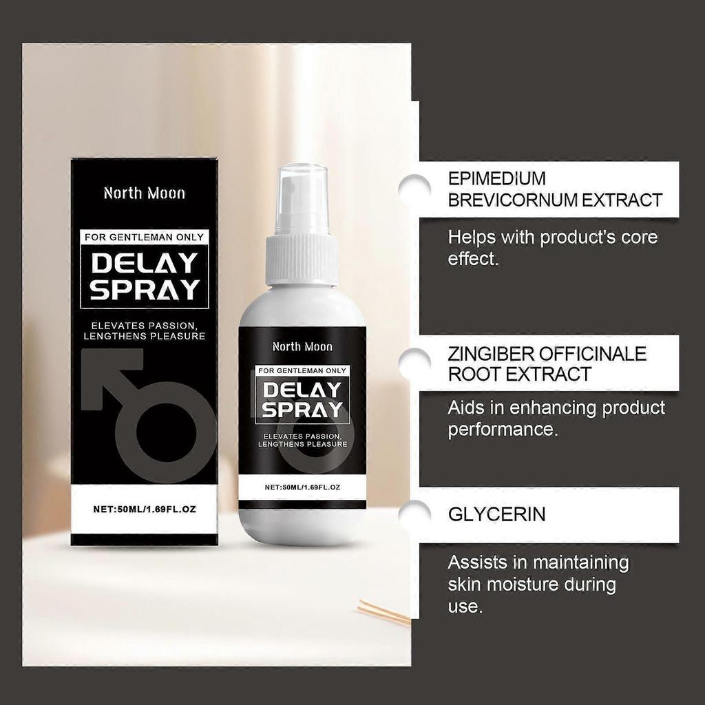 North Moon Men's Care Spray With A Gentle Formula Provides Daily Care For Men's Body And Skin, Making It Comfortable And Easy To Use