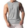 2023 European Men's Sleeveless Loose Fit Solid Color Casual Tank Top