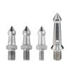 Heavy Duty 3/8 1/4 Threaded Tripod Nail Camera Tripod Ground Nail Screw Stainless Steel Mount Outdoor Adapter