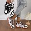 Women's Versatile Thick-Soled White Sneakers  Spring Autumn Casual Dad Shoes Internet Celebrity -Selling