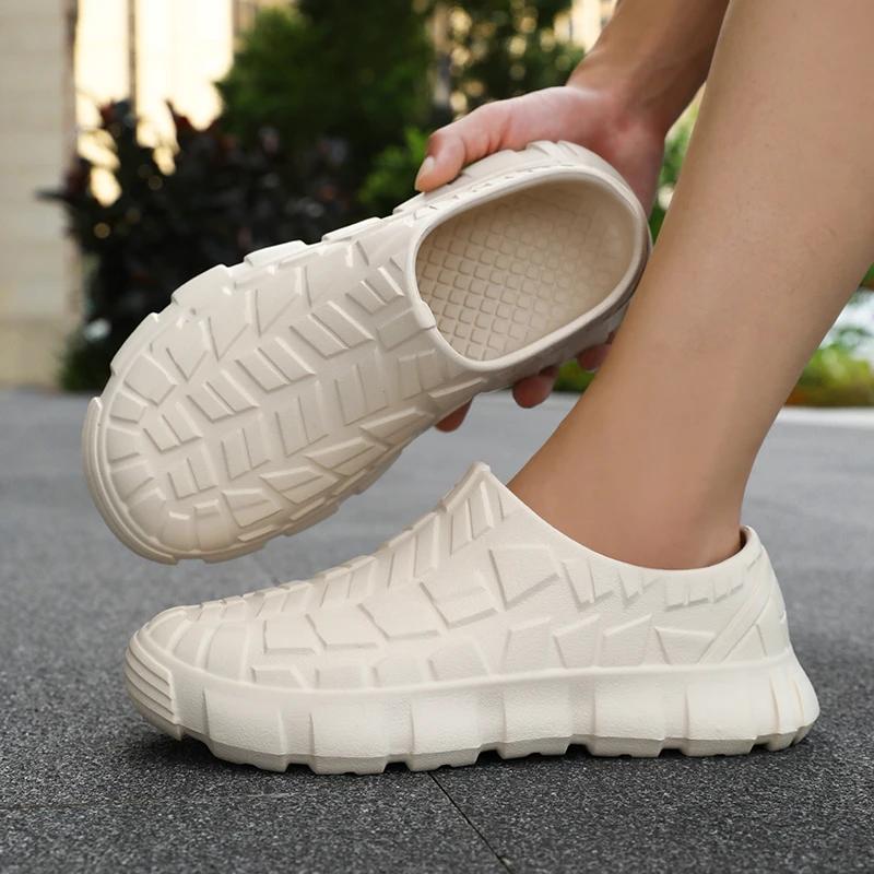 2026 Slip-On Comfortable Ultra-Light Work Shoes Oil-Proof Dirt-Resistant Waterproof Non-Slip Chef Shoes zapatillas para hombre