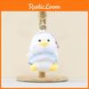 Themed Animal Plush Keychain Cute Pp Cotton Filling Bag Key Accessories Ring