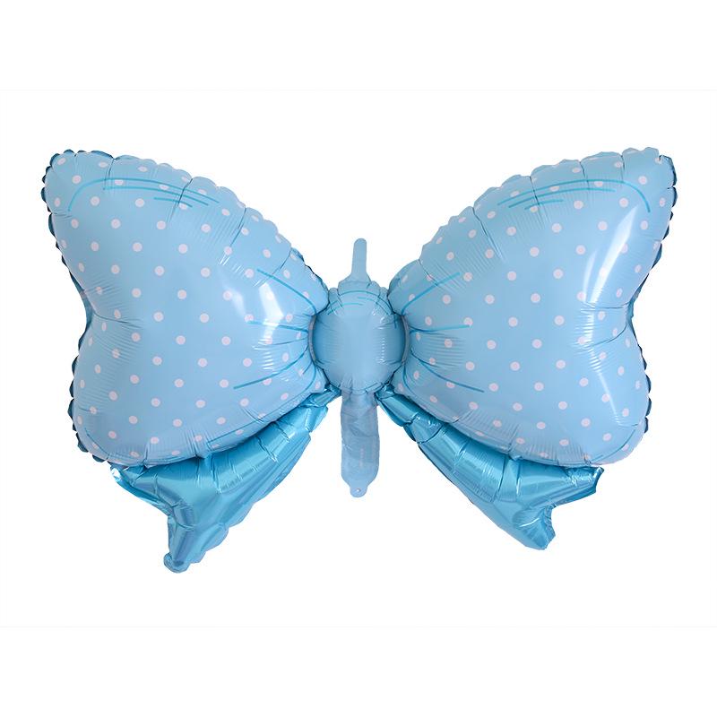 HelloBABY Bow-Shaped Aluminum Foil Balloon for Baby s Birthday or Full Moon Party