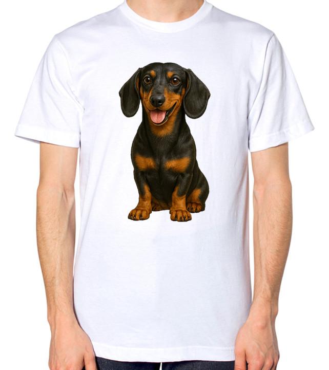 Dachshund Dog Unisex T-Shirt S