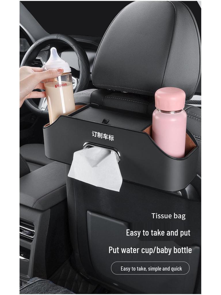 Luxgen Car Seat Back Organizer: Multifunctional Hanging Storage Box