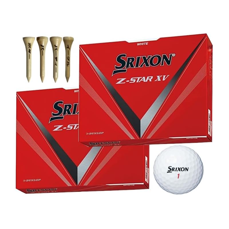 

golf ball 2023 model Z-STAR Z-STARXV 2 dozen With bonus (Z-StarXV_White)