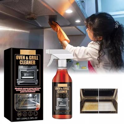 Ovens Cleaning Foam Spray Strong Kitchen Remove Grill Stove Oil Stains All Purpose Cleaner for Kitchen Appliances Household Care