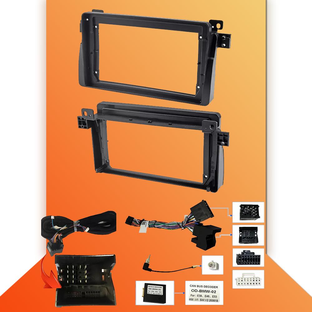 Autorádio s Androidem a CarPlay pro BMW E46 1998-2006, multimediální přehrávač, hlavní jednotka, stereo, GPS navigace, BT, WIFI, 1+16GB