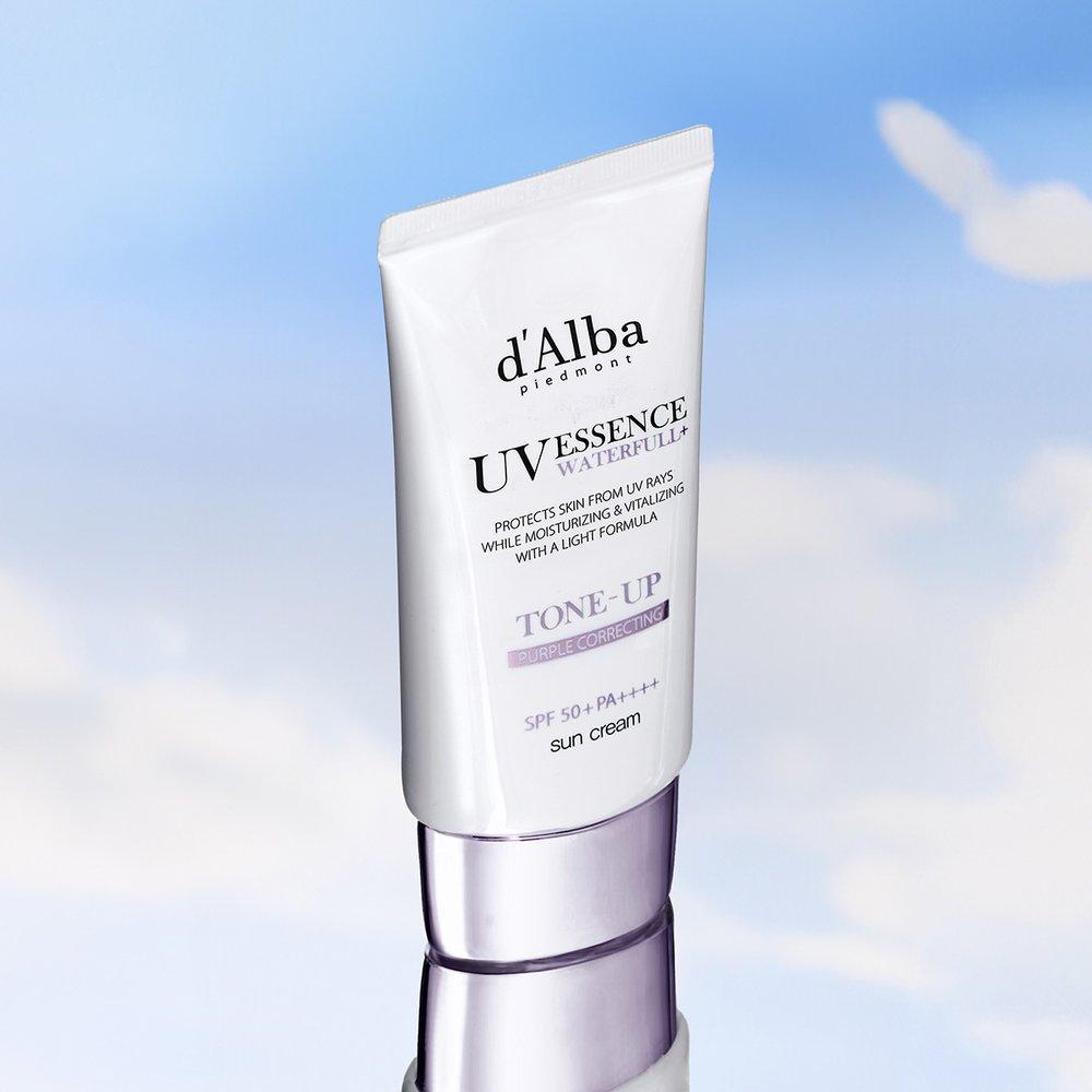 

d Alba Waterful Tone Up Sun Cream (Purple) 50ml