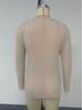 2024 Autumn/Winter New Women's Solid Color Long Sleeve Top