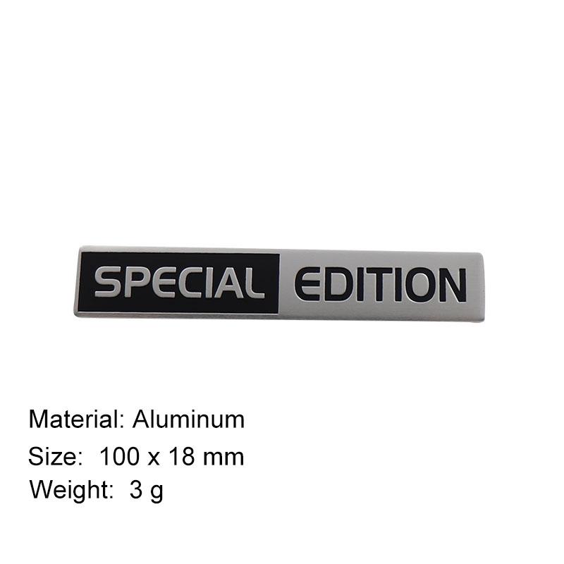 

Алюминиевый Серебристый Специальное Издание Логотип Ограниченная Серия Эмблема Значок на Крыло Автомобиля Наклейка на Багажник Наклейка LIMITED EDITION Аксессуары special-zuo-you