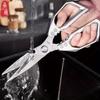 Kitchen Scissors Stainless Steel Sharp Kitchen Shears for Kitchen Meat Chicken Bone Scissors Fish Killing Kitchen Gadgets