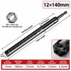 Stainless Steel Hollow Socket Nut Driver Hollow Structure Hex Socket Tool  Threaded Rod Adjustment