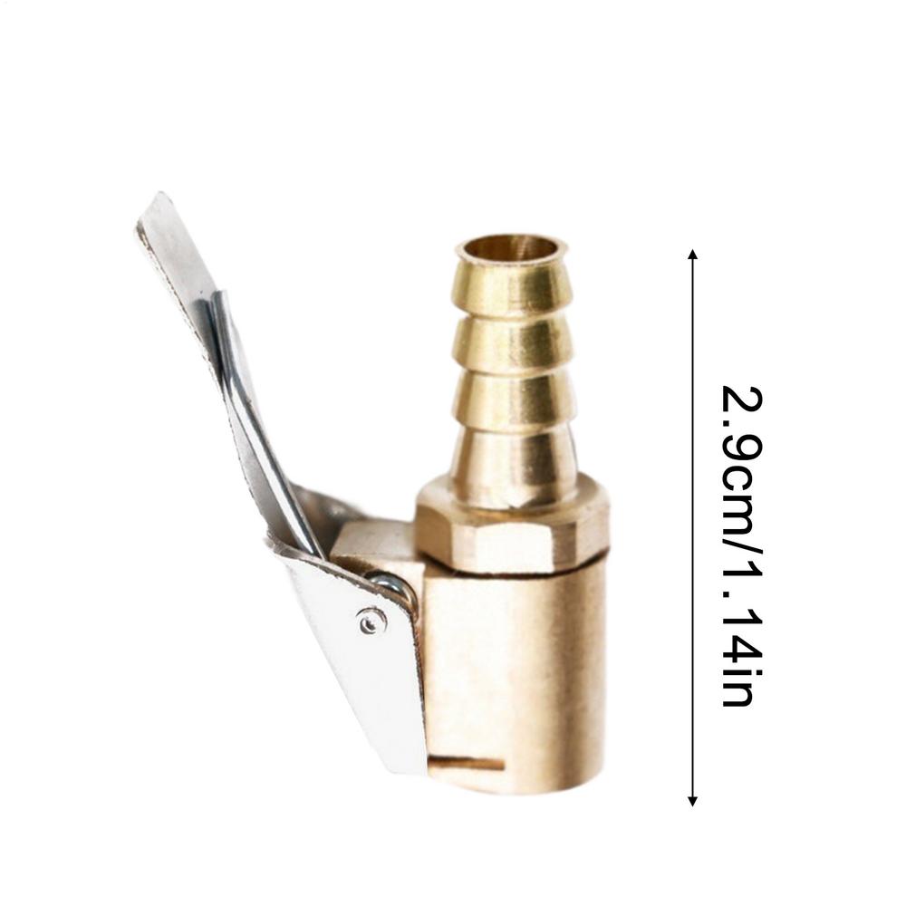 Car Inflation Quick Connect AmericanStyle Inflation Nozzle Adapter Quick-Connect Tire Inflator Air Chuck For Car Tyre Wheel