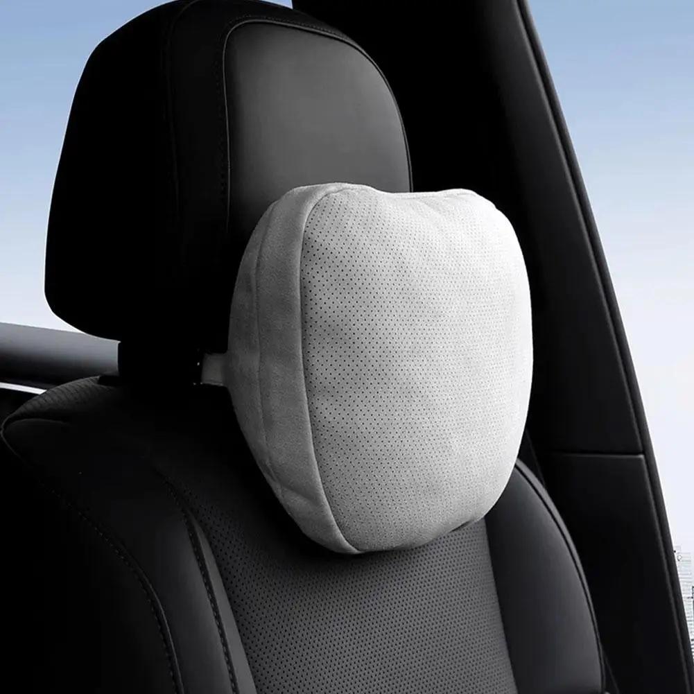 Car Neck Pillow Car Seat Headrest Pillow Auto Memory Cotton Protector Cushion For Universal Car Head Support For Gaming Cha M3F4