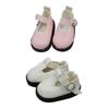 Leather Toy Shoes Flat Bottomed Leather Shoes Fashion Casual Shoes  1/6 Point Doll