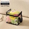 Transparent Plush Toy Storage Box for Dolls & Books, Large Capacity, Waterproof