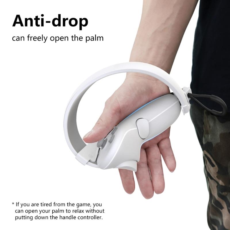 VR Protective Handle Strap Handle Dropping Prevention Straps for  4 VR Headset Protective Strap Firm Locking