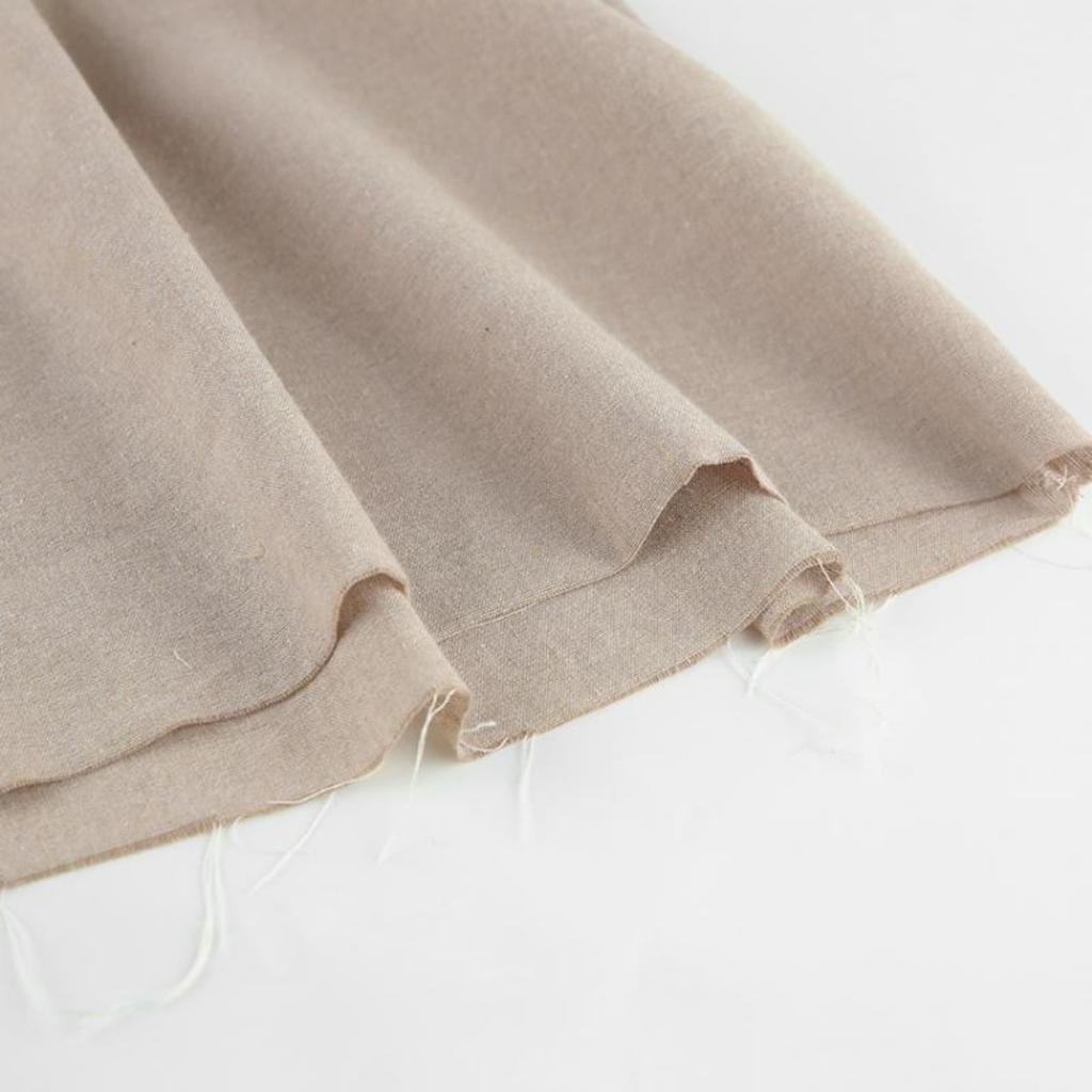 Sommer Leinenkleid Damen Elegant Spaghettiträger A-Linie Lockere Kleider Mode Raffiniert Schnürung Sexy Minikleider