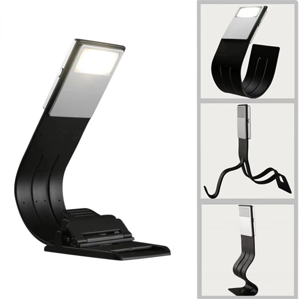 Clip-on LED Reading Lamp with Clip Eye Protection Mini Desktop Table Lamp Clamp Night Light Home
