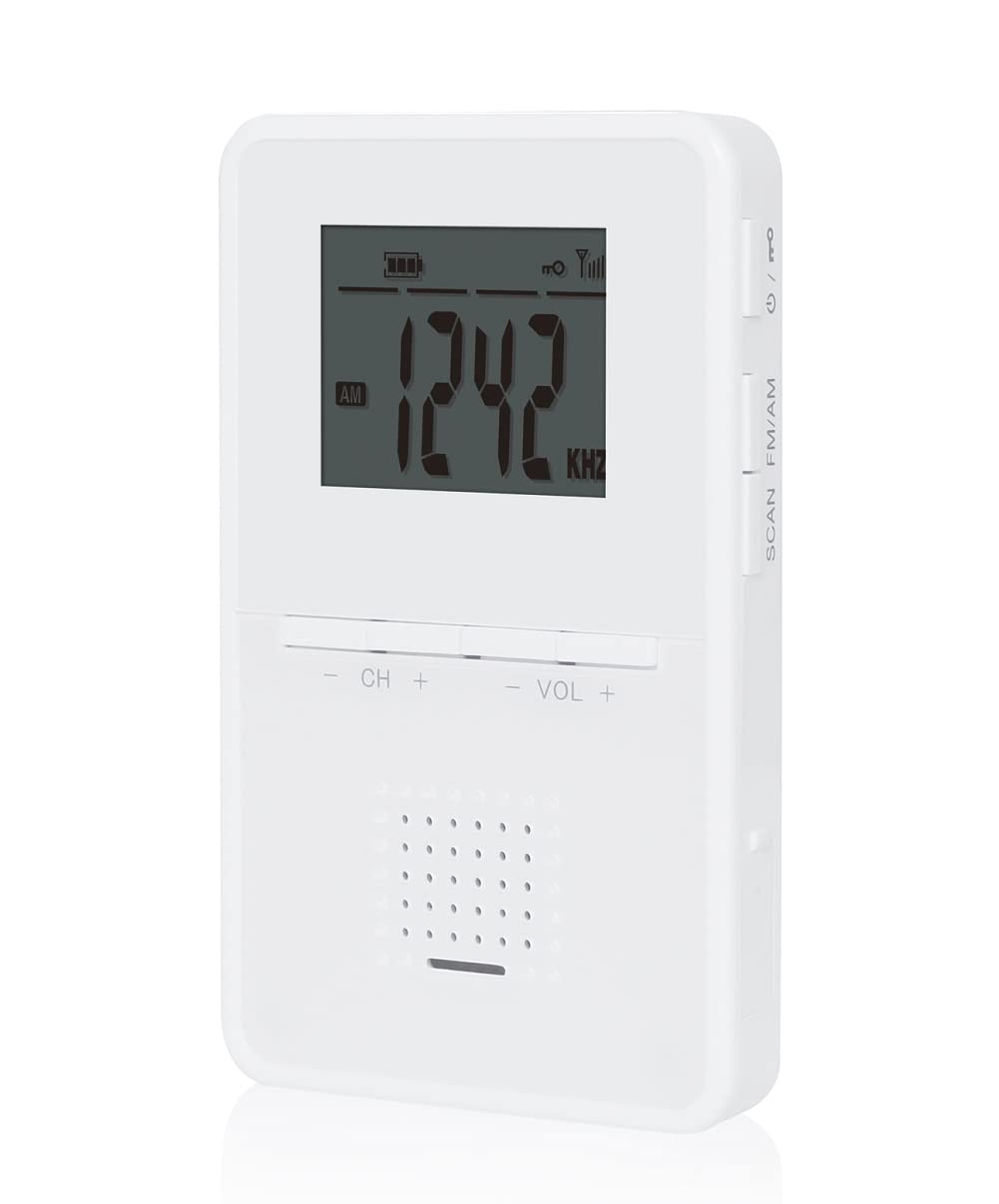 

STAYER Waterproof Rechargeable Radio inch AM/FM 1.8 SH-GDRD-RB
