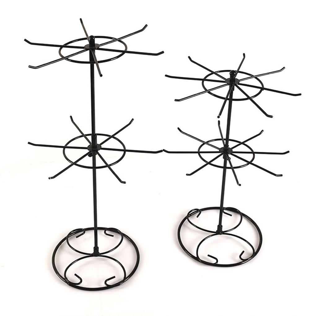 Halskettenhalter Armbandständer Drehbar Schmuckaufbewahrung Aufhänger Organizer Ohrringe Ringe Schmuckständer Halterung Zuhause