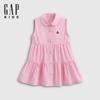 GAP Toddler Girls' Sleeveless Cotton Bear Shirt Dress