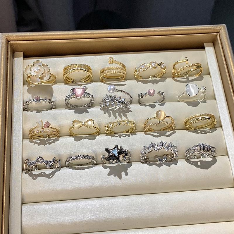2024 Women's Luxury Open Style Personality Index Finger Ring - Elegant High-End Jewelry