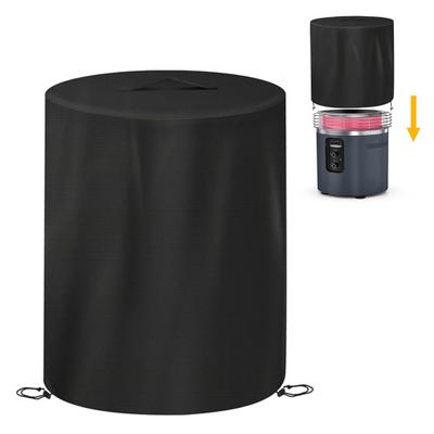 Firepit Cover for Fireside 360 Waterproof Oxford Cloth UV Resistant Dust Rain Snow Leaf Protection Firepit Guard with Adjustable Drawstring