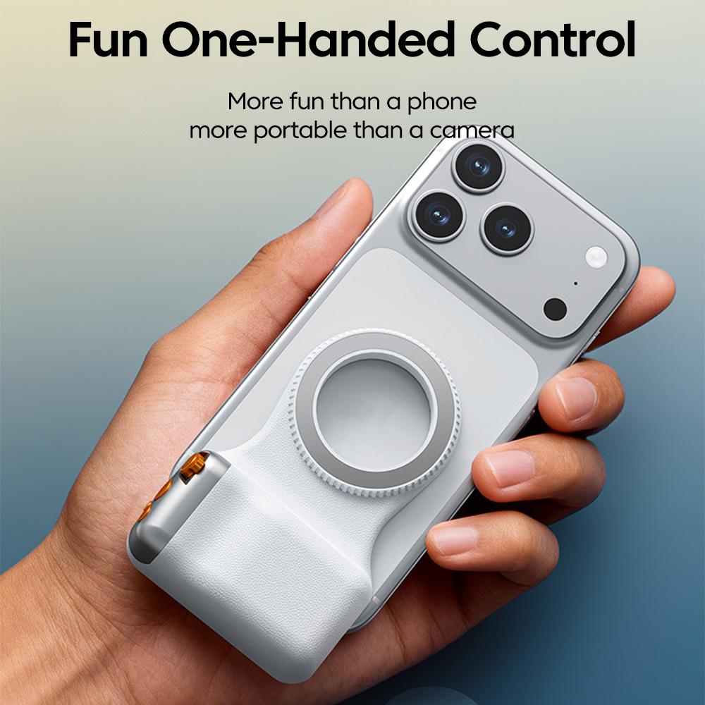 Magsafe Magnetic Bluetooth Phone Camera Assistant Bluetooth Remote Control Handle Compatible with Iphone and Android Phones