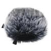 ECSiNG Furry Mic Wind Screen Muff for Zoom H5 H6 Portable Digital Recorder Outdoor Microphone Wind Cover Shield Pop Filter