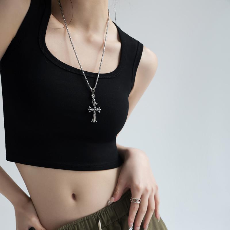 Breiter Schulterriemenbezug für Brüste, Basis-Trägervest für Frauen mit ärmelloser Oberbekleidung, schlankes Hot-Girl-Top