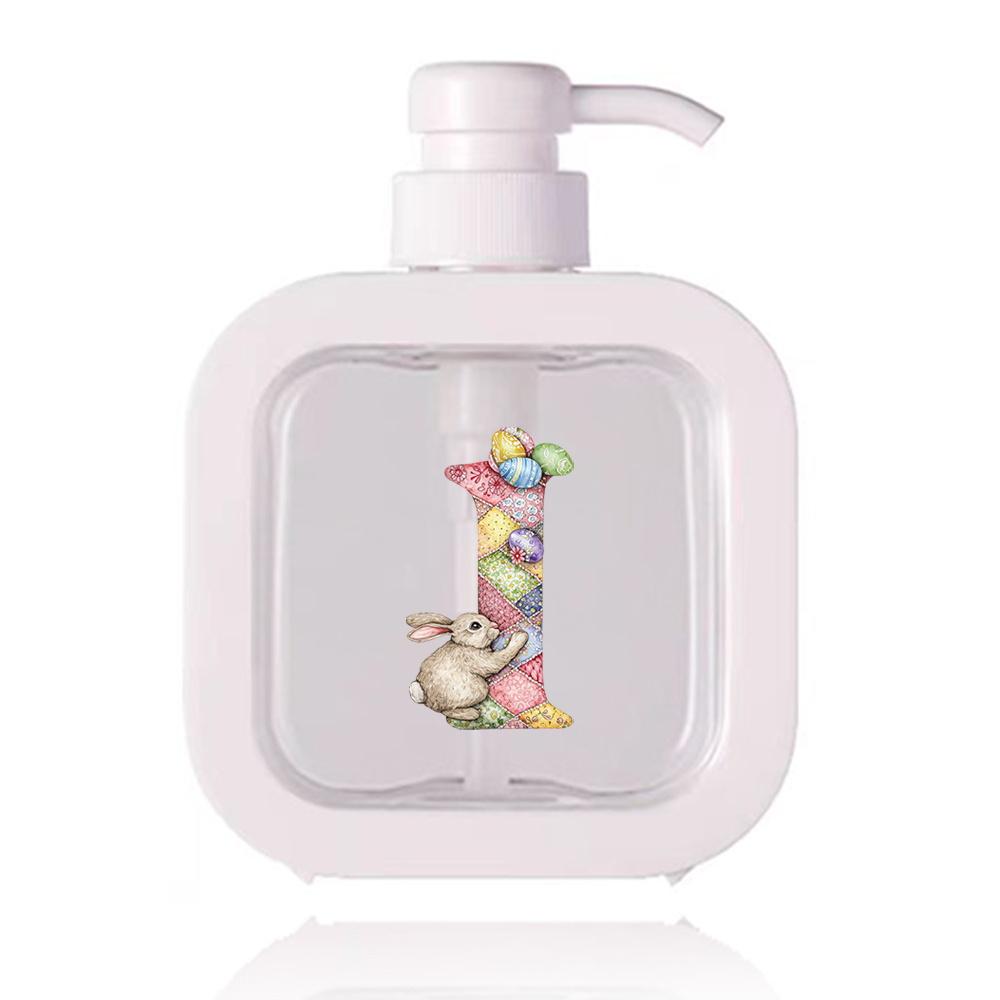 500ml Refillable Lotion Pump Bottle Empty Plastic Dispenser Leakproof Portable for Body Lotion Hand Wash Shower Gel Office Gift