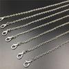 2pcs 50cm Necklace Chain for Men and Women DIY Jewelry Pendant Matching