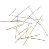 50/100Pcs Stainless Steel T-Shape Needle Charm Accessories For DIY Necklace Bracelet Jewelry Making