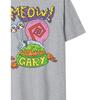 SpongeBob SquarePants Mens Meow Gary Marl T-Shirt
