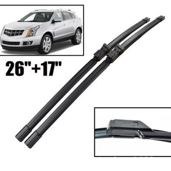 

Cadillac SRX Frameless Front & Rear Windshield Wiper Blades Front wiper pair
