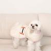 GAYEON LEE  LETO Quilted Dog Jacket-Ivory