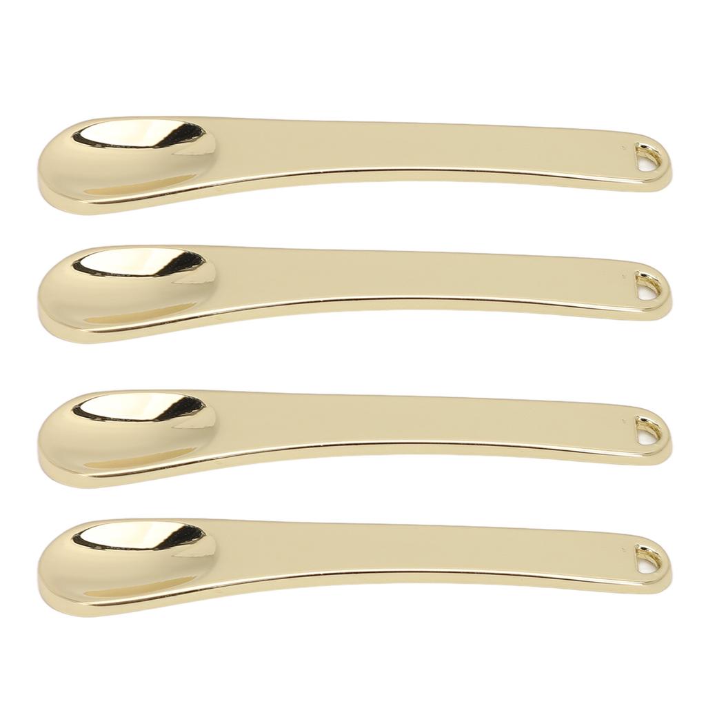 4pcs Metal Makeup Spatula Multipurpose Mini Eye Cream Applicator for Eye Cream Face Cream Lotions